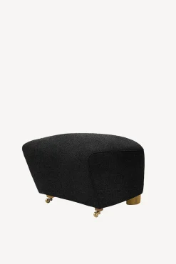 The Tired Man Chair and Footstool - Fabric