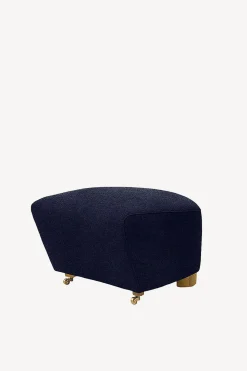 The Tired Man Chair and Footstool - Fabric