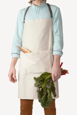 Uashmama Apron with paper cross straps + back clip - Cashmere