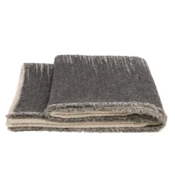 Vasarely Blanket - Dark Gray